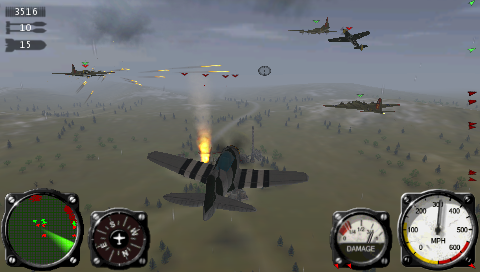 Air Conflicts screenshot 4 for PSP